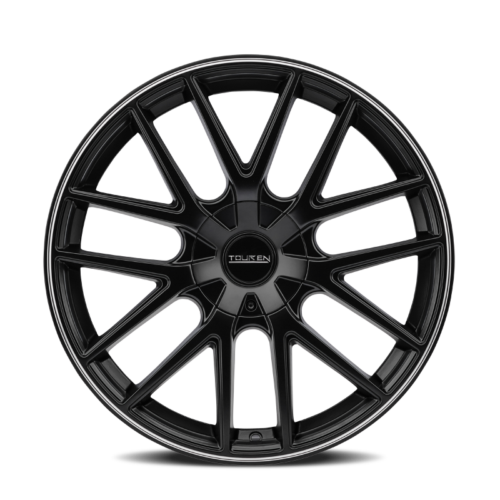 Touren 3260 TR60 16x7 / 5x100/114.3 BP / 42mm Offset / 72.62mm Hub Matte Black Machined Wheel - Image 3