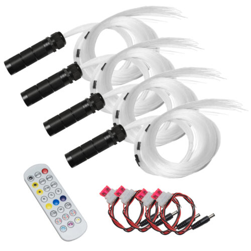 Alternative view of Oracle Lighting Fiber Optic Wheel Liner ColorSHIFT RGBW Kit-40W LED/600 Fibers