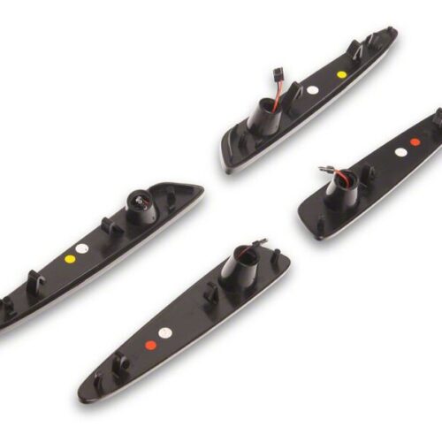 Raxiom for 2005-2013 Chevrolet Corvette C6 Axial Series LED Side Markers- Smoked - Image 2