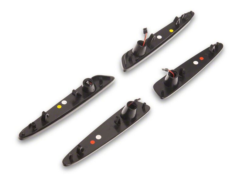 Raxiom for 2005-2013 Chevrolet Corvette C6 Axial Series LED Side Markers- Smoked - Image 2