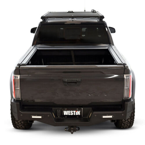 Westin 24-26 Toyota Tacoma 5ft Bed Manual Retractable Tonneau Cover - Black - Image 9