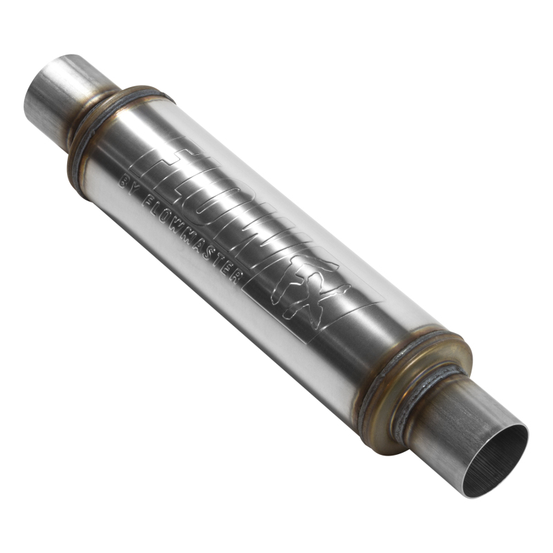 Flowmaster 2.50in.IN(C)/OUT(C) FlowFX Round 14in. BO Muffler - Image 4