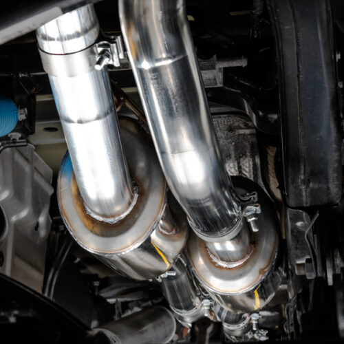 AWE Tuning Cat-Back Exhaust - Chrome Silver Tips for 2021 RAM 1500 TRX 0FG - Image 5