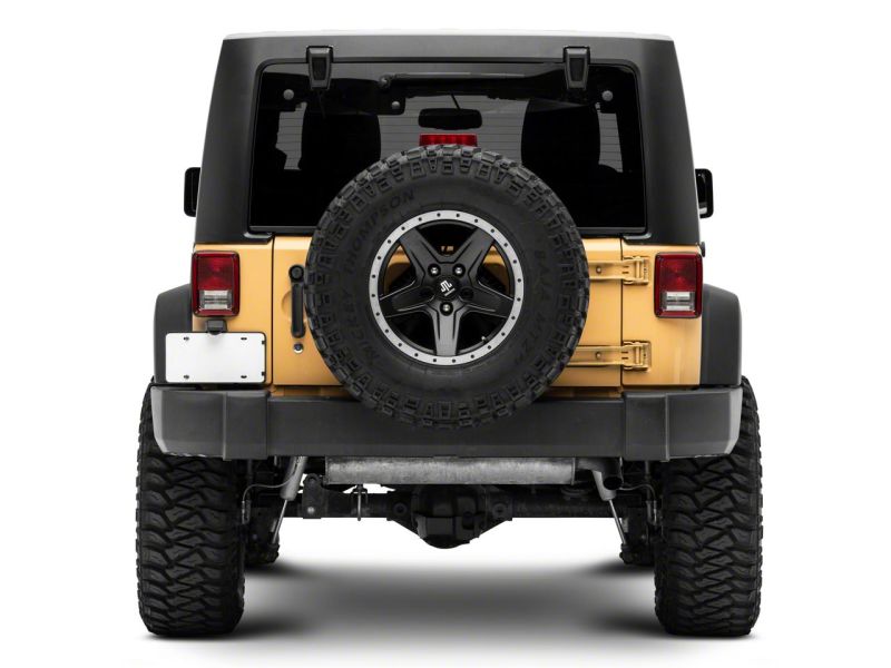 Raxiom for 2007-2018 Jeep Wrangler JK w/ Hard Top Axial Series Rear Window Glass Hinge LED Lights - Image 8