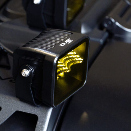 DV8 Offroad 3in Elite Series LED Amber Pod Light - Image 8