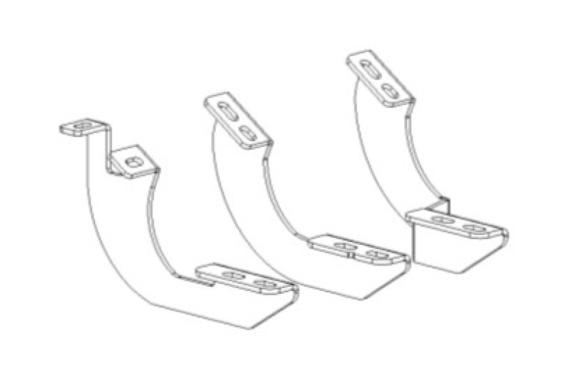 Go Rhino 24-25 Lexus GX550 Brackets for V-Series V3 RB Side Steps - Image 3