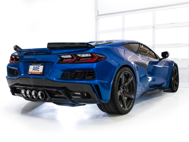 AWE Tuning SwitchPath Exhaust System - Chrome Silver Tips for 23-25 Chevrolet C8 Corvette Z06 5.5L - Image 9