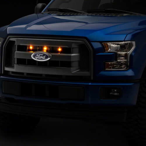 Raxiom for 2015-2017 Ford F-150 Excluding Raptor Axial Series Raptor Style Grille Light Kit