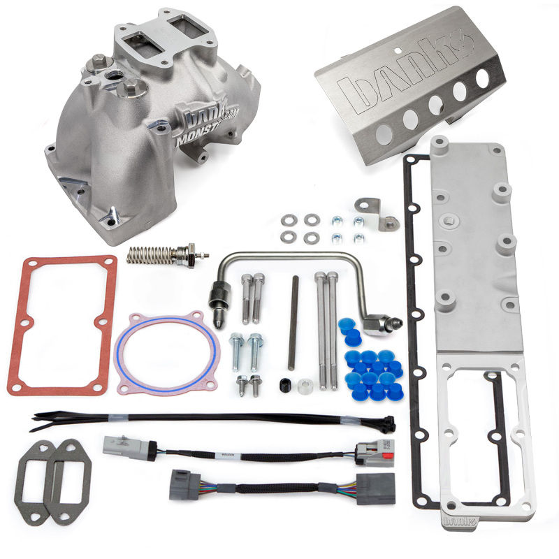 Banks Power 2007.5-2012 Ram 6.7L Monster-Ram Intake System Gen-2 w/Fuel Line-Natural w/Heater System - Image 6