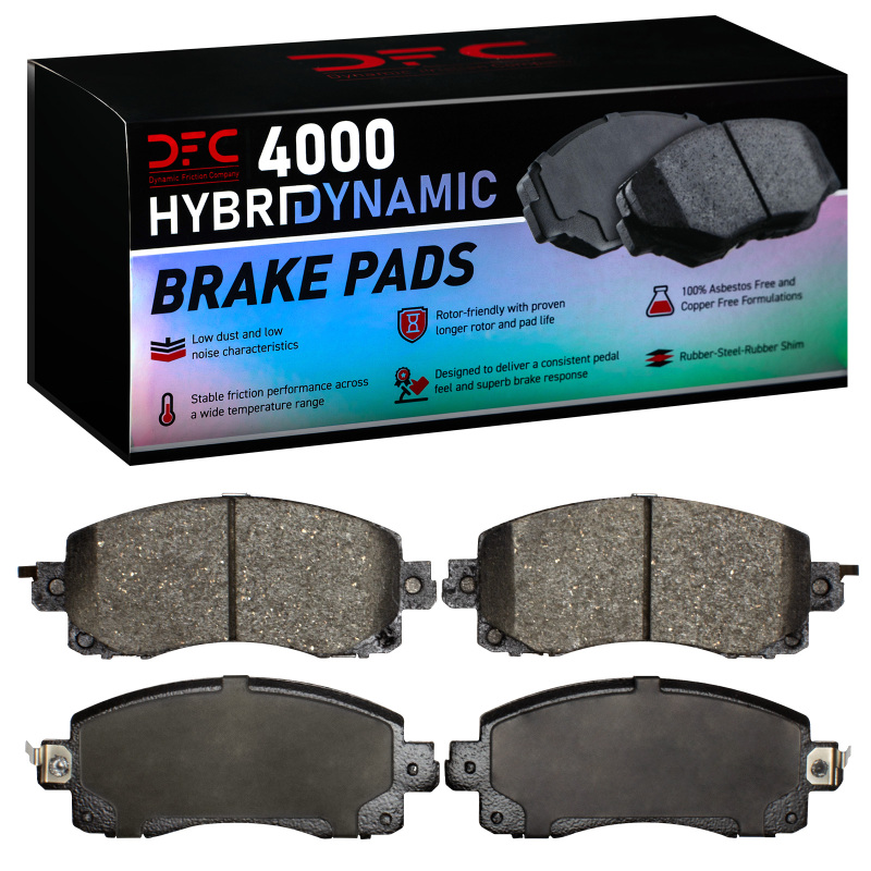 DFC 17-26 Subaru Wrx Front 4000 Hybridynamic Brake Pads - Image 2