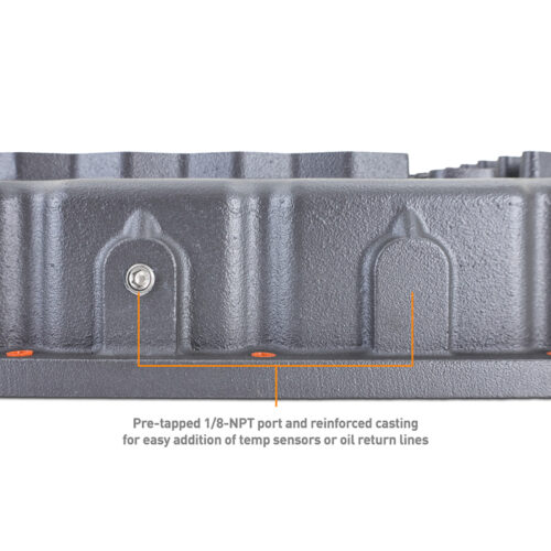 Mishimoto 68RFE Cast Transmission Pan - GR for 2007.5+ Ram 2500/3500 6.7L Cummins - Image 6
