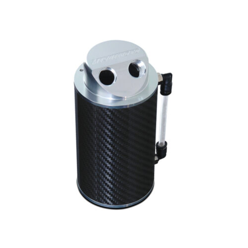 Mishimoto Carbon Fiber Oil Catch Can 10mm Fittings - Image 8
