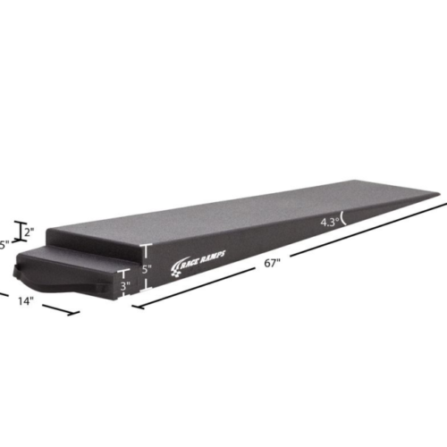 Race Ramps RR-TR-5 5in. Trailer Ramp - 4.3 Degree Approach Angle