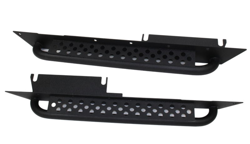 Fishbone Offroad FB23028 97-06 Jeep Wrangler TJ Steel Rock Slider - Black Textured Powdercoat - Image 3