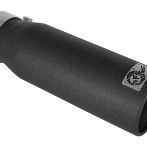 aFe Power MACHForce XP Exhausts Tips SS-304 EXH Tip 3in x 4Out x 12L Bolt-On (blk) - Image 3