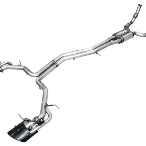 AWE Tuning SwitchPath Cat-Back Exhaust - Diamond Black Tips for 21-23 Audi C8 RS6/RS7