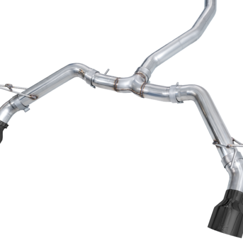 AWE Tuning 22+ Honda Civic Si/Acura Integra Track Edition Cat-Back Exhaust - Dual Diamond Black Tips - Image 9
