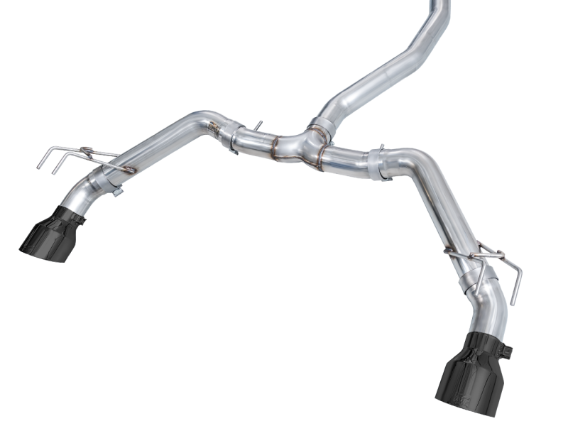 AWE Tuning 22+ Honda Civic Si/Acura Integra Track Edition Cat-Back Exhaust - Dual Diamond Black Tips - Image 9