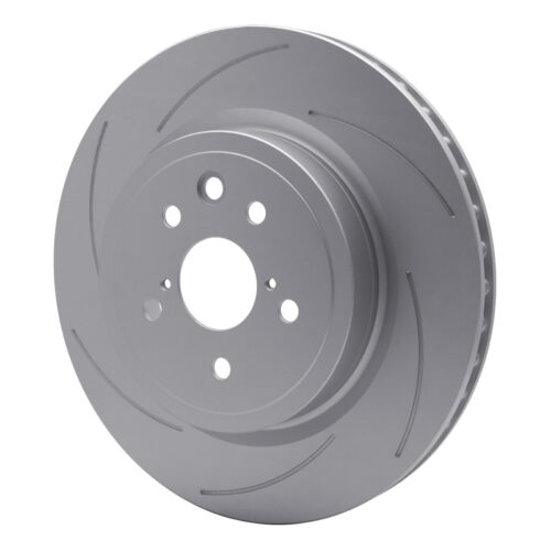 DFC 15-22 Lexus RC F Left Rear GeoSPEC Coated Rotor - Slotted - Image 2
