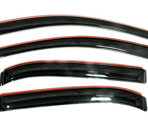 AVS 17-22 Mazda CX-5 In-Channel Ventvisor Front & Rear Window Deflectors 4pc - Smoke - Image 10
