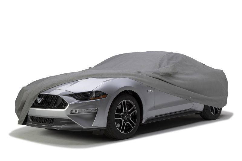 Covercraft 10-14 Ford Mustang W Custom 3-Layer Moderate Climate Car Cover - Gray