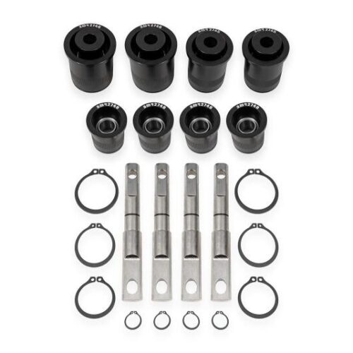 BMR 14-19 Chevrolet Corvette C7 Front Upper & Lower Control Arm Bearing Kit - Black Anodized