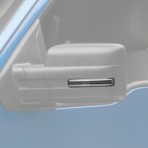 Raxiom for 2009-2014 Ford F-150 Axial Series LED Mirror Mounted Turn Signals- Clear