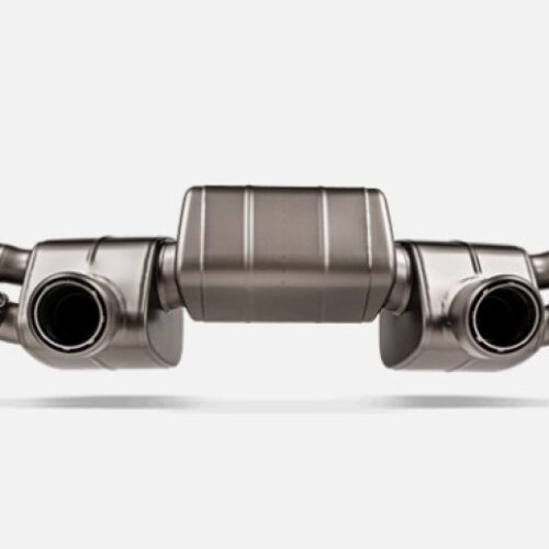Akrapovic Slip-On Race Line (Titanium) for 2022+ Porsche 718 Cayman GT4 RS