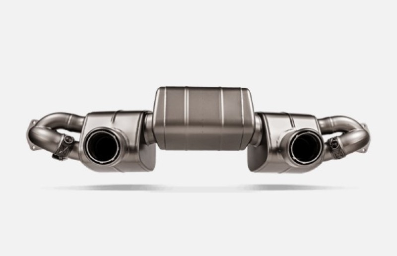 Akrapovic Slip-On Race Line (Titanium) for 2022+ Porsche 718 Cayman GT4 RS