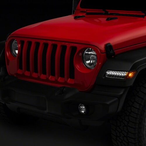 Raxiom for 2018-2023 Jeep Wrangler JL Sport Axial Series Sequential LED Parking/Turn Signal Lights- Chrome - Image 8