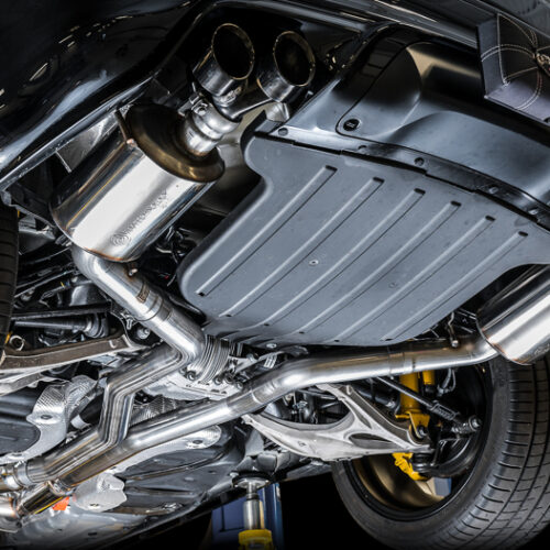 AWE Tuning Touring Edition Exhaust - Use w/Stock Tips for 2020 Jeep Grand Cherokee SRT/Trackhawk - Image 4