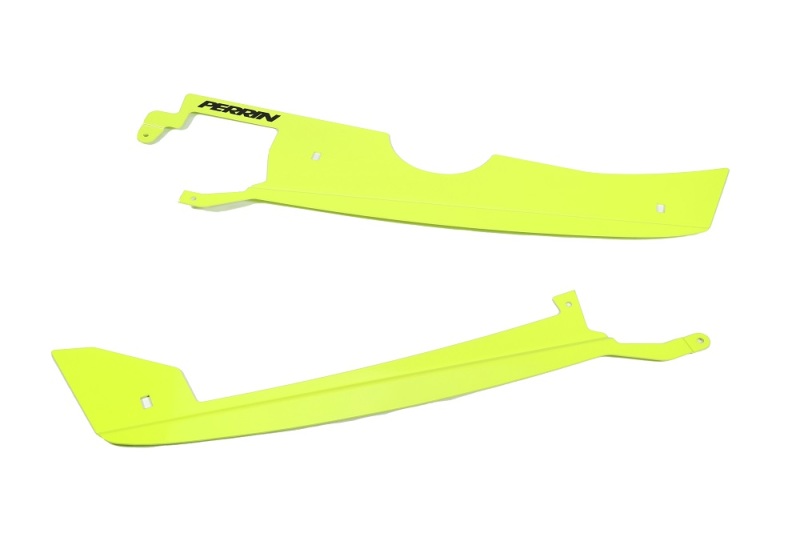 PERRIN 22-26 Subaru WRX Radiator Shroud - Neon Yellow - Image 4