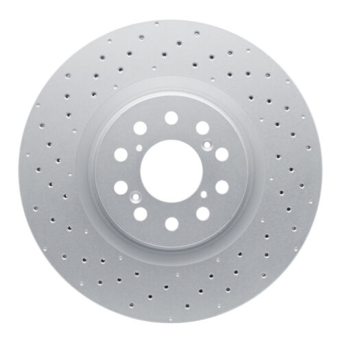 DFC 23-26 Honda Civic Hatchback Front Drilled Hi-Carbon Alloy Geomet Coated Rotor