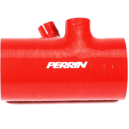 PERRIN 22-26 Subaru WRX Short Type Turbo Inlet Hose - Red - Image 4