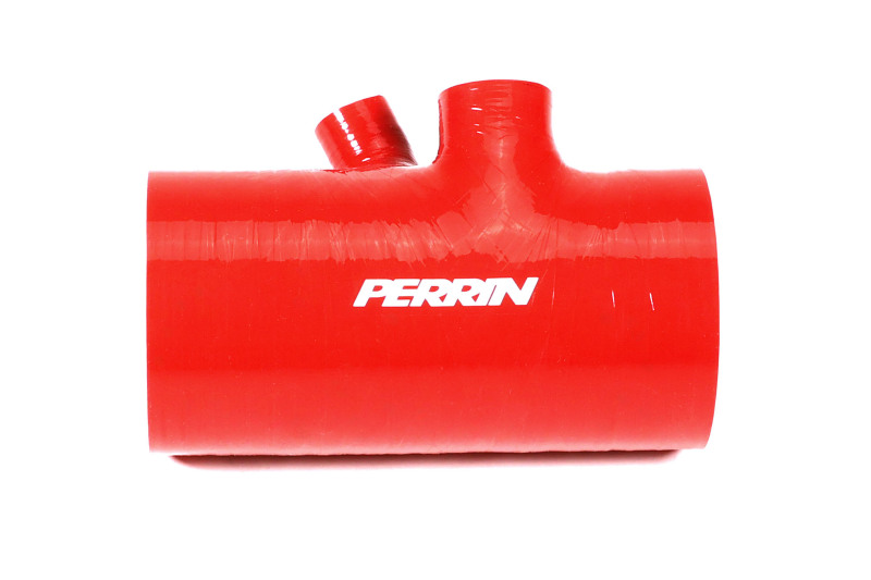 PERRIN 22-26 Subaru WRX Short Type Turbo Inlet Hose - Red - Image 4