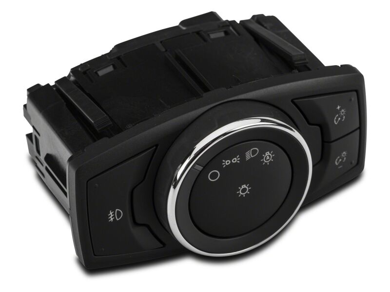 Raxiom 15-17 Ford Mustang V6 Headlight and Fog Light Switch with Wiring Harness - Image 2
