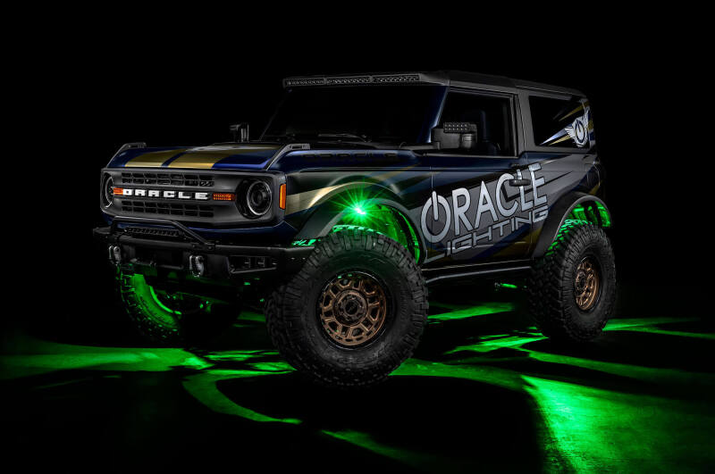 Oracle Underbody RGB+W Wheel Well Rock Light Kit - 8 PCS - ColorSHIFT - Image 4