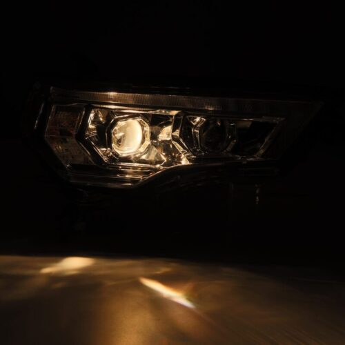 AlphaRex 14-20 Toyota 4Runner PRO-Series LED Proj Headlights Alpha-Black w/Sequential Signal/DRL - Image 5