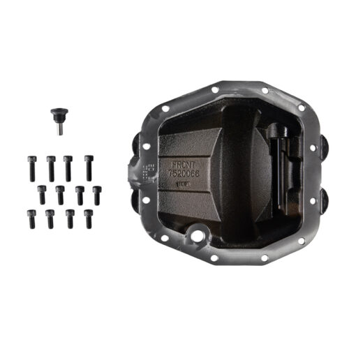Alternative view of ARB Diff Cover Blk Jeep JL Rubicon Front for 2018-2025 Jeep Wrangler / 2020-2025 Jeep Gladiator