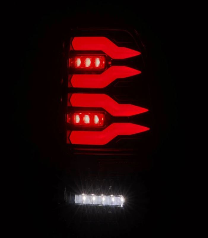 AlphaRex 97-03 Ford F150 / 99-16 Ford F250/F350/F450/F550 LUXX-Series LED Tail Lights - Alpha-Black - Image 3