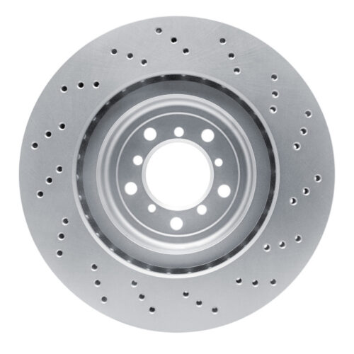 DFC 08-11 BMW 1 Series M Front Left Drilled Hi-Carbon Alloy Geomet Coated Rotor - Image 5