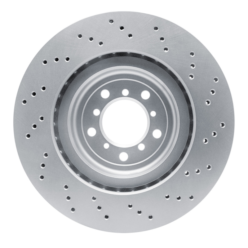 DFC 08-11 BMW 1 Series M Front Left Drilled Hi-Carbon Alloy Geomet Coated Rotor - Image 5