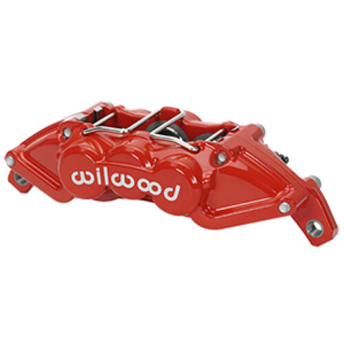 Wilwood 120-16566-RD Universal UTV6 Caliper 1.12 0.25 Rotor - Red