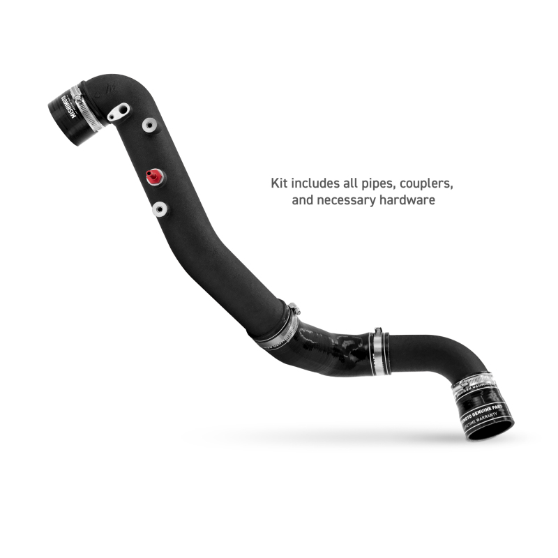 Mishimoto Intercooler Kit w/Pipes - Silver Intercooler/Black Pipes for 2023+ Honda Civic Type-R - Image 3