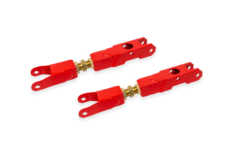 BMR 16-24 Chevrolet Camaro (6th Gen) Adjustable Rear Lower Control Arm - Red - Image 2