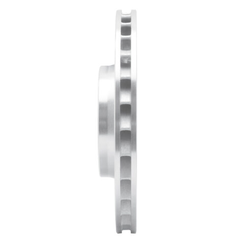 R1 Concepts for 01-06 BMW M3 Left Front Drilled & Slotted Silver Brake Rotor - Image 3