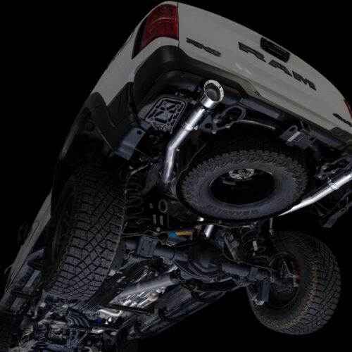 AWE Tuning Cat-Back Exhaust - Chrome Silver Tips for 2025+ RAM 1500 RHO 3.0 I6 TT 0FG Dual Rear Exit - Image 3