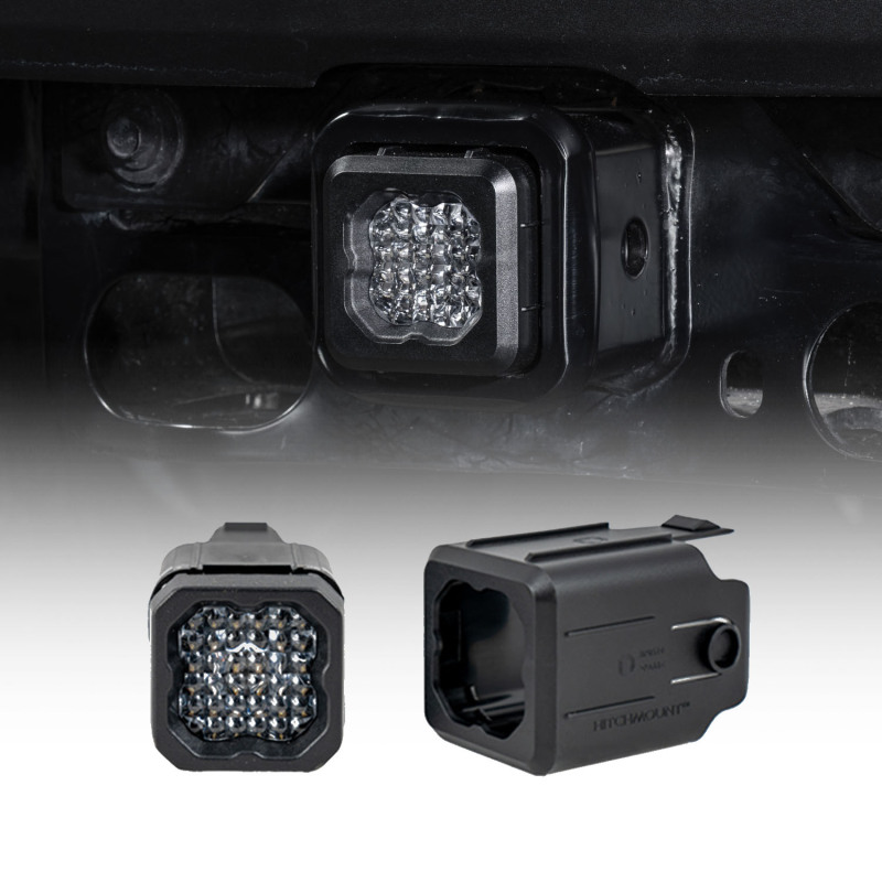 Diode Dynamics Hitch Mount LED Pod Reverse Kit for GMC Sierra 1500 2019-2023 C1R - Image 2
