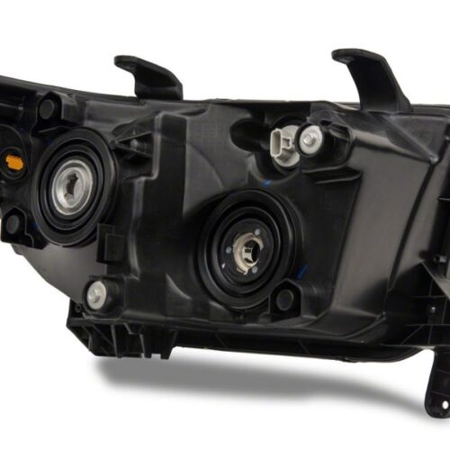 Raxiom for 2007-2013 Toyota Tundra Axial Series Headlights w/ SEQL LED Bar- Black Housing (Clear Lens) - Image 4
