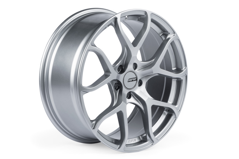 APR A01 Flow Formed - 19x8.5 - 5x112 - ET45 - 66.5mm Center Bore - Hyper Silver Wheel